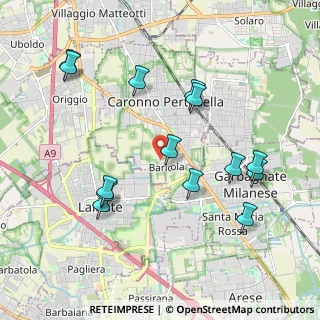Mappa Via T. O'Carolan, 21042 Caronno Pertusella VA, Italia (2.09143)