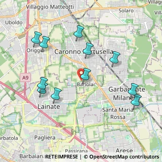 Mappa Via T. O'Carolan, 21042 Caronno Pertusella VA, Italia (2.12)