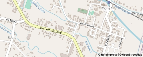 Mappa Santa Giustina in Colle