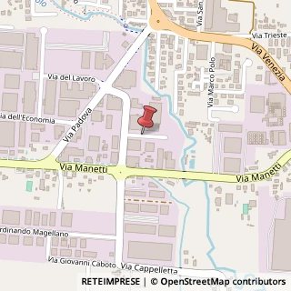 Mappa Via artigianato 24, 35010 Trebaseleghe, Padova (Veneto)