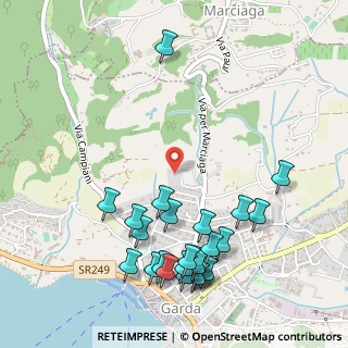 Mappa Via A. Dall'Oca Bianca, 37016 Garda VR, Italia (0.61538)