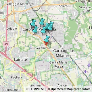 Mappa Via Solferino, 21042 Caronno Pertusella VA, Italia (1.46364)