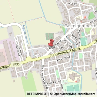 Mappa Via San Pietro,  4, 36070 Castelgomberto, Vicenza (Veneto)