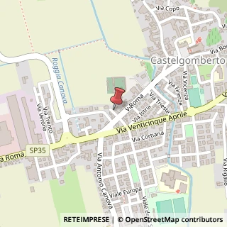Mappa Via San Pietro, 4, 36070 Castelgomberto, Vicenza (Veneto)