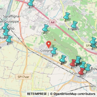 Mappa Via Piantoni, 25033 Cologne BS, Italia (3.074)