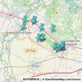 Mappa Via Piantoni, 25033 Cologne BS, Italia (3.24)