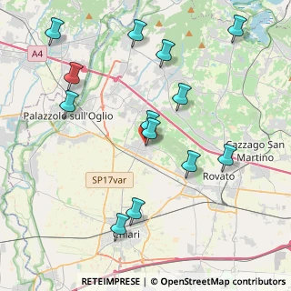 Mappa Via Piantoni, 25033 Cologne BS, Italia (4.51077)