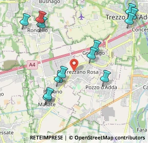 Mappa C.Comm.Tre Rose, 20060 Trezzano Rosa MI, Italia (2.39154)