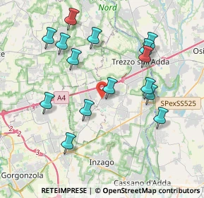 Mappa C.Comm.Tre Rose, 20060 Trezzano Rosa MI, Italia (3.96867)