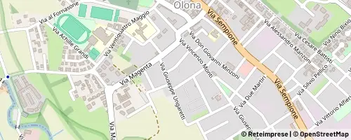 Mappa San Vittore Olona