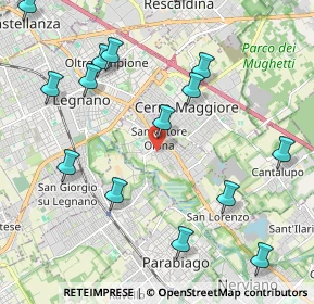 Mappa Via Giosuè Carducci, 20028 San Vittore Olona MI, Italia (2.59938)