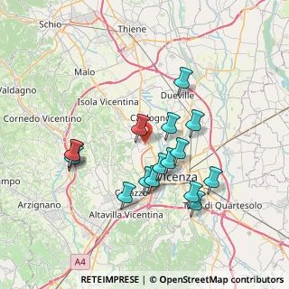 Mappa SP 40, 36030 Costabissara VI, Italia (6.70188)