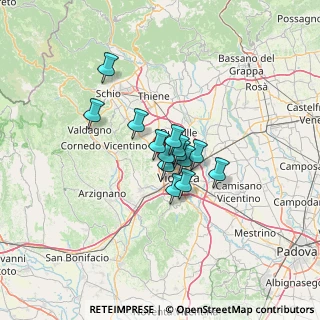 Mappa SP 40, 36030 Costabissara VI, Italia (7.58571)
