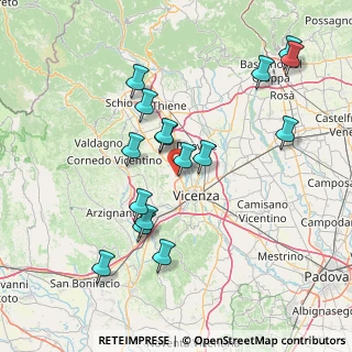 Mappa Via F.Crispi, 36030 Costabissara VI, Italia (15.245)