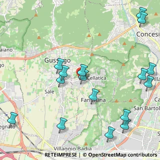 Mappa Via Caporalino, 25060 Cellatica BS, Italia (2.66438)