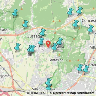 Mappa Via Caporalino, 25060 Cellatica BS, Italia (2.806)
