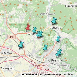 Mappa Via Caporalino, 25060 Cellatica BS, Italia (3.55833)