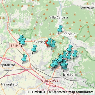 Mappa Via Caporalino, 25060 Cellatica BS, Italia (3.9095)