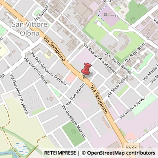 Mappa Strada Genghe di Atto, 145, 20028 San Vittore Olona, Milano (Lombardia)