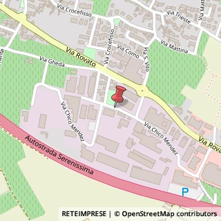 Mappa Via Gandhi, 1, 25030 Erbusco, Brescia (Lombardia)