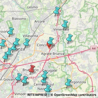 Mappa Via Ferdinando Magellano, 20863 Concorezzo MB, Italia (6.349)