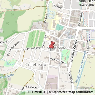 Mappa Via trieste 32, 25060 Collebeato, Brescia (Lombardia)