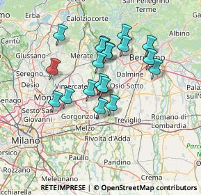 Mappa 20060 Trezzano Rosa MI, Italia (11.50158)