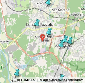 Mappa Via Montello, 21010 Lonate Pozzolo VA, Italia (2.87182)