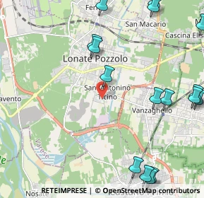 Mappa Via Montello, 21010 Lonate Pozzolo VA, Italia (2.98)