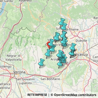 Mappa Via dell'Artigianato, 36070 San Pietro Mussolino VI, Italia (11.136)