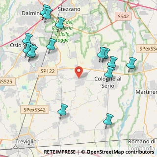 Mappa Vicolo chiuso, 24050 Spirano BG, Italia (5.17133)