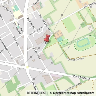 Mappa Via Parco Alto Milanese, 1, 21052 Busto Arsizio, Varese (Lombardia)