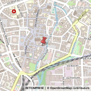 Mappa Vicolo Molini, 11, 20900 Monza, Monza e Brianza (Lombardia)