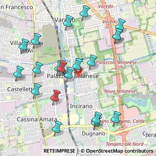 Mappa Via Manfredo Fanti, 20037 Paderno Dugnano MI, Italia (1.2015)