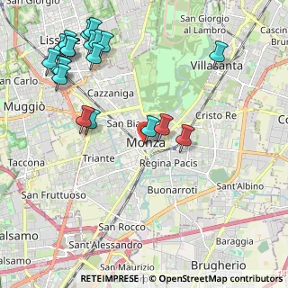 Mappa Piazza Trento e Trieste, 20052 Monza MB, Italia (2.647)