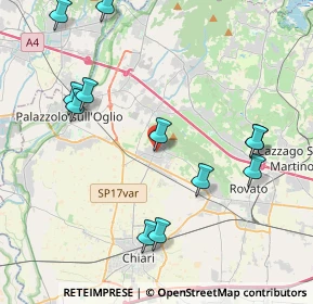 Mappa Via Repubblica, 25033 Cologne BS, Italia (4.61583)