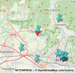 Mappa Via Santa Croce, 25064 Gussago BS, Italia (5.86)