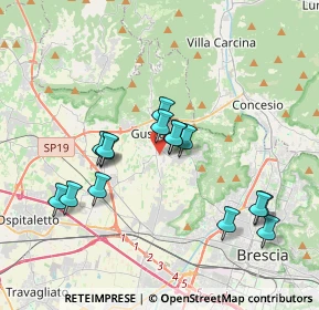Mappa Via Santa Croce, 25064 Gussago BS, Italia (3.43667)
