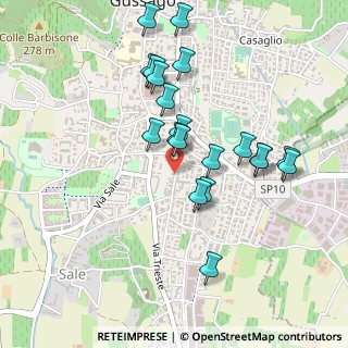 Mappa Via Santa Croce, 25064 Gussago BS, Italia (0.449)