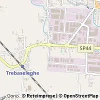 지도 Trebaseleghe
