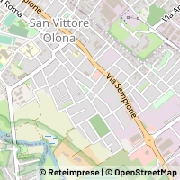 Kaart San Vittore Olona