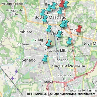 Mappa Via Giustino Fortunato, 20037 Paderno Dugnano MI, Italia (2.25267)