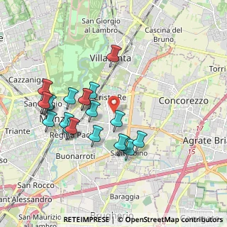 Mappa Via Amedeo Modigliani, 20900 Monza MB, Italia (1.8235)