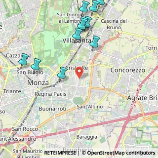 Mappa Via Amedeo Modigliani, 20900 Monza MB, Italia (2.60091)