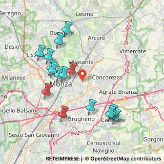 Mappa Via Amedeo Modigliani, 20900 Monza MB, Italia (3.96733)