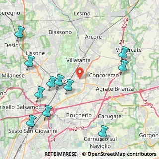 Mappa Via Amedeo Modigliani, 20900 Monza MB, Italia (5.21)