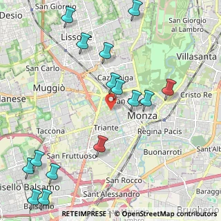 Mappa Via Adigrat, 20900 Monza MB, Italia (2.668)