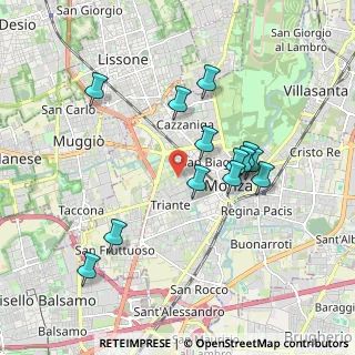 Mappa Via Adigrat, 20900 Monza MB, Italia (1.73)