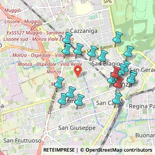 Mappa Via Adigrat, 20900 Monza MB, Italia (1.006)