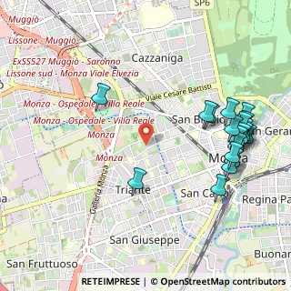 Mappa Via Adigrat, 20900 Monza MB, Italia (1.2295)
